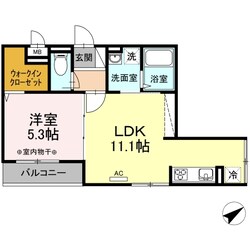 グランウェルの物件間取画像